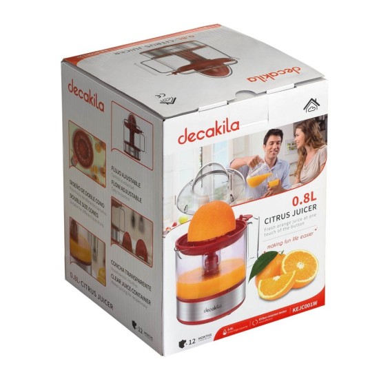 Цитрус преса DECAKILA, 30 W, 0.8 L